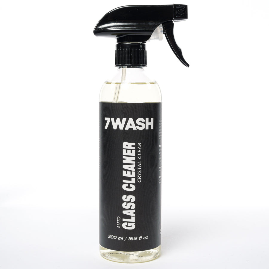 7WASH Glass Cleaner 500 ml for streak-free car windows and mirrors