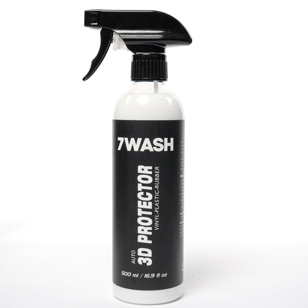 7WASH 3D Protector plastic and rubber care with UV protection