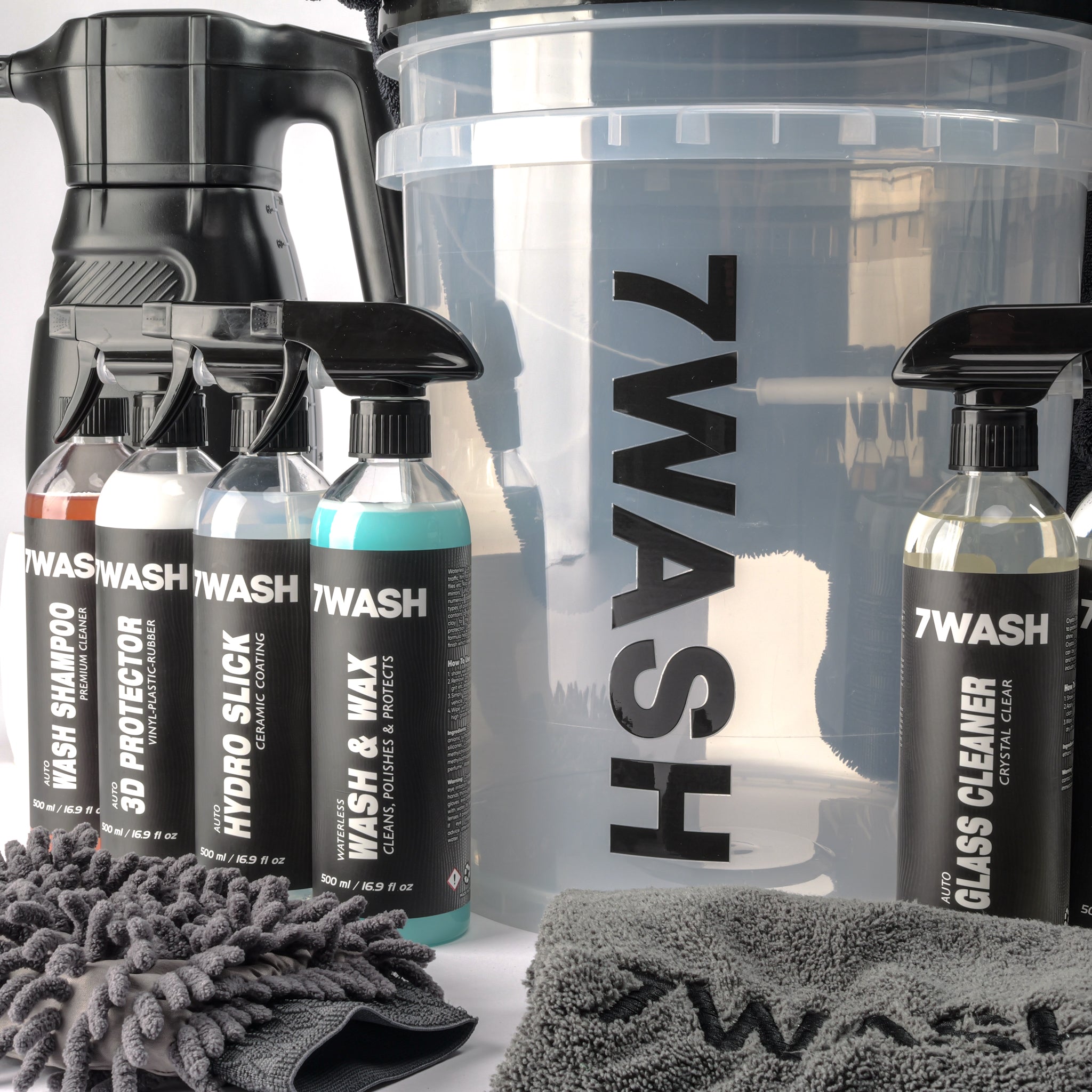 Car Care Kits – Complete Car Wash Sets – 7WASH USA - World