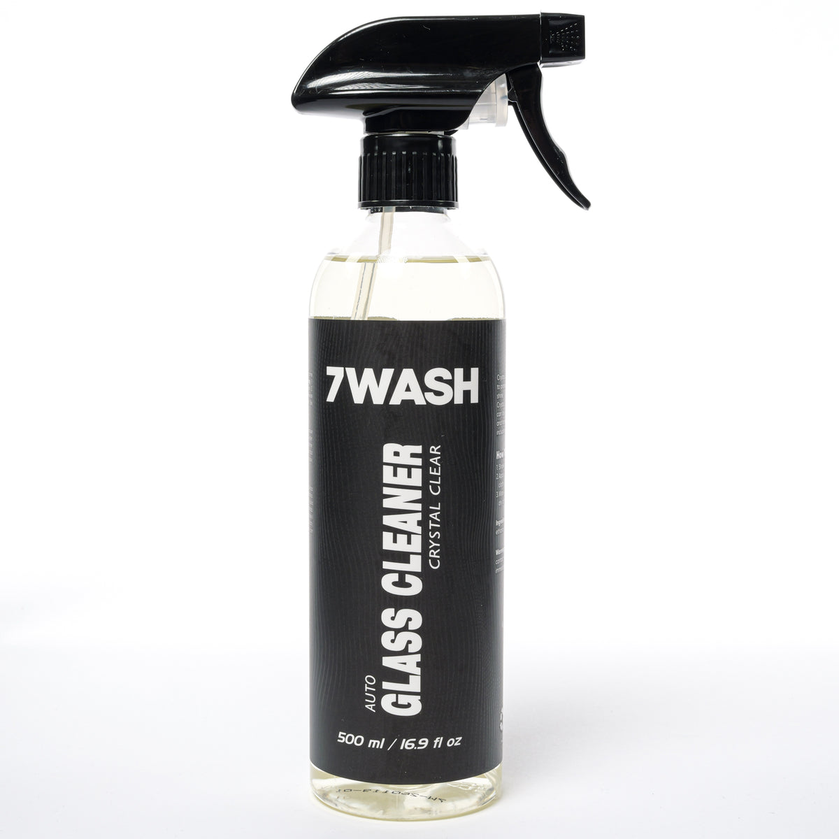 7WASH Glass Cleaner 500 ml for streak-free car windows and mirrors