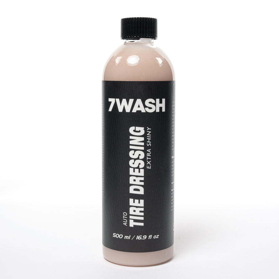 Tire Shine & Dressing – Extra Shiny Finish – Long-Lasting Protection 500ml 7WASH