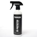 7WASH Plastic & Rubber Protector 500 ml 3D protector for interior and exterior plastic and rubber surfaces with UV protection, color restoration, and professional car detailing care