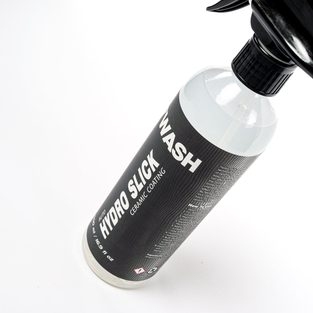 7WASH Ceramic Quick Sealant 500 ml ceramic spray sealant for hydrophobic paint protection, slick finish, water beading, and professional car detailing coating