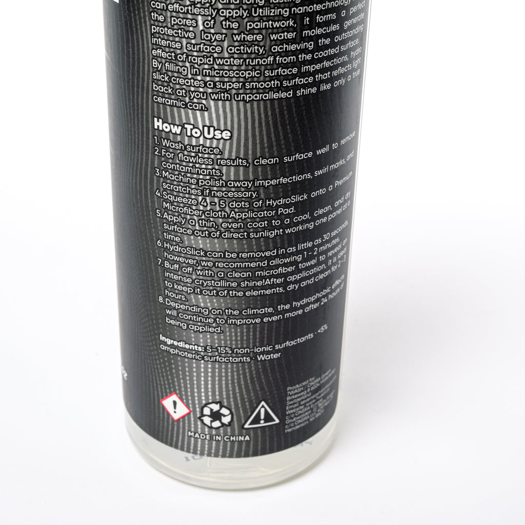 7WASH Ceramic Quick Sealant 500 ml ceramic spray sealant for hydrophobic paint protection, slick finish, water beading, and professional car detailing coating