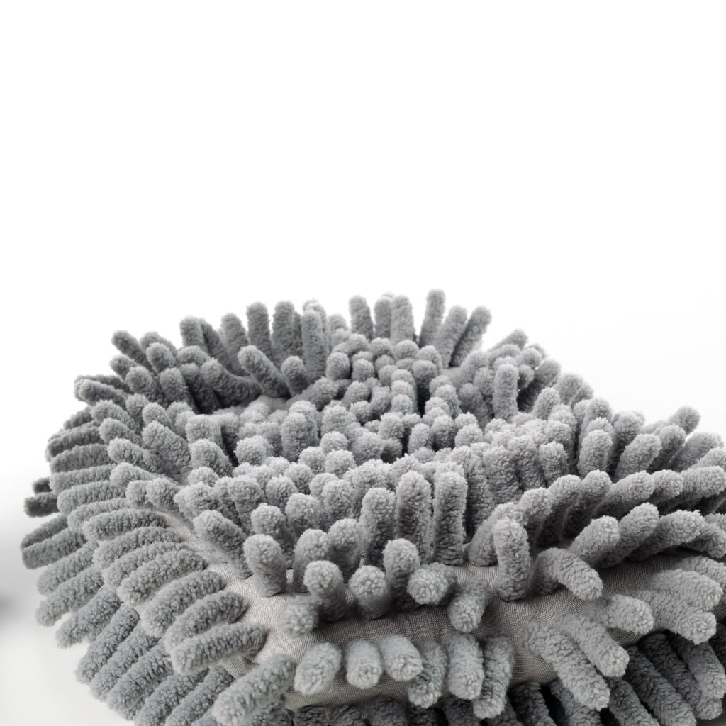 7WASH Shampoo Plus Set mit Autoshampoo 500 ml und grauem Mikrofaser Waschhandsch