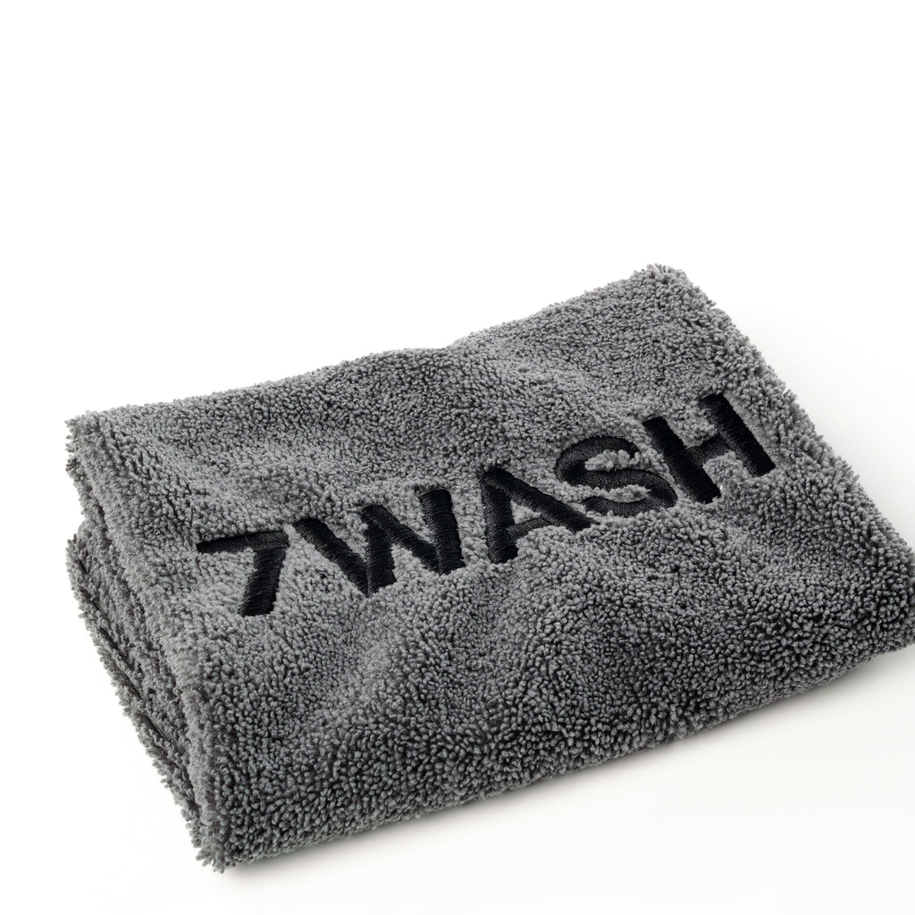7WASH Premium Mikrofasertücher grau und weiss 40x40 cm für Fahrzeugpflege