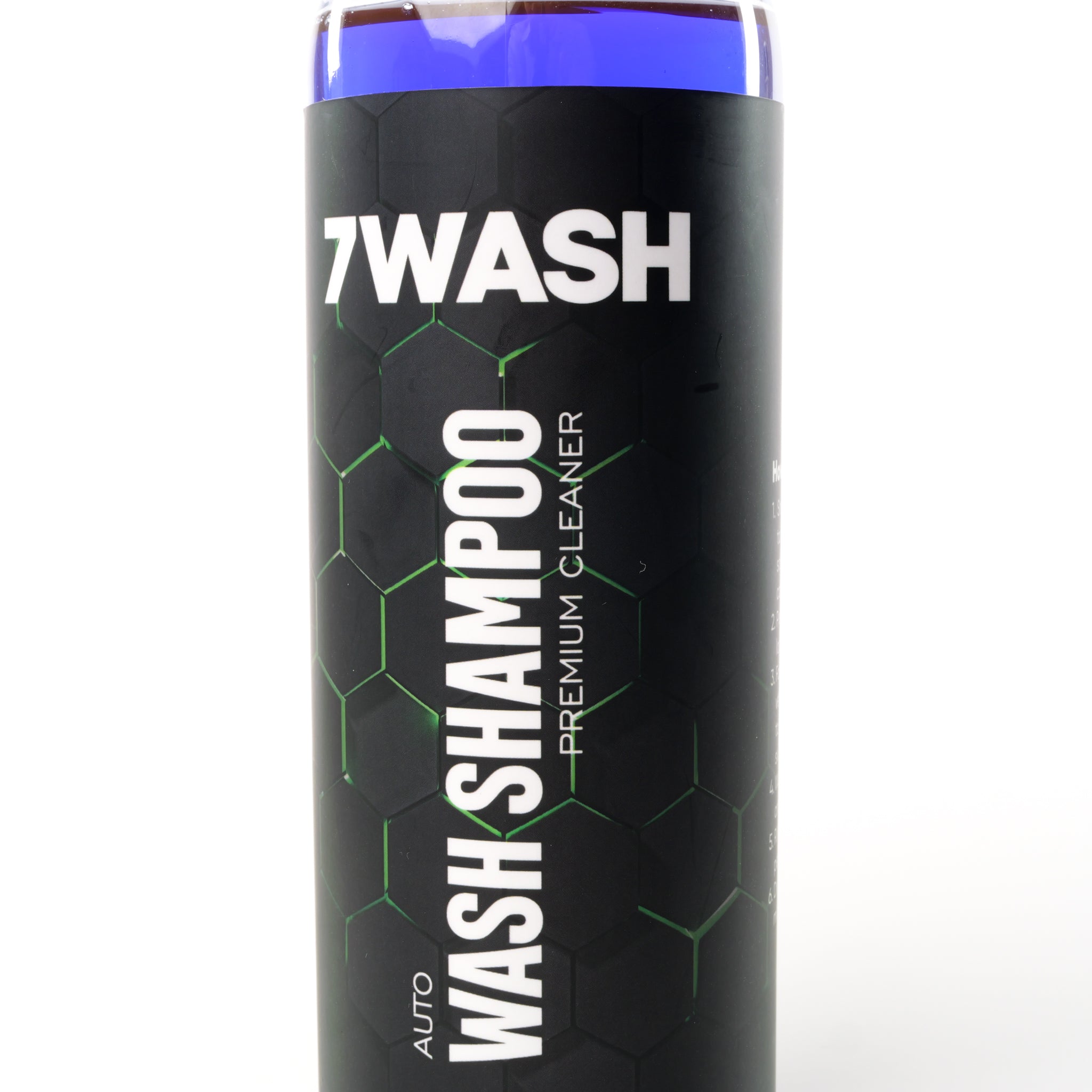 7WASH Wash Shampoo Premium 500 ml Autoshampoo Flasche Vorderansicht