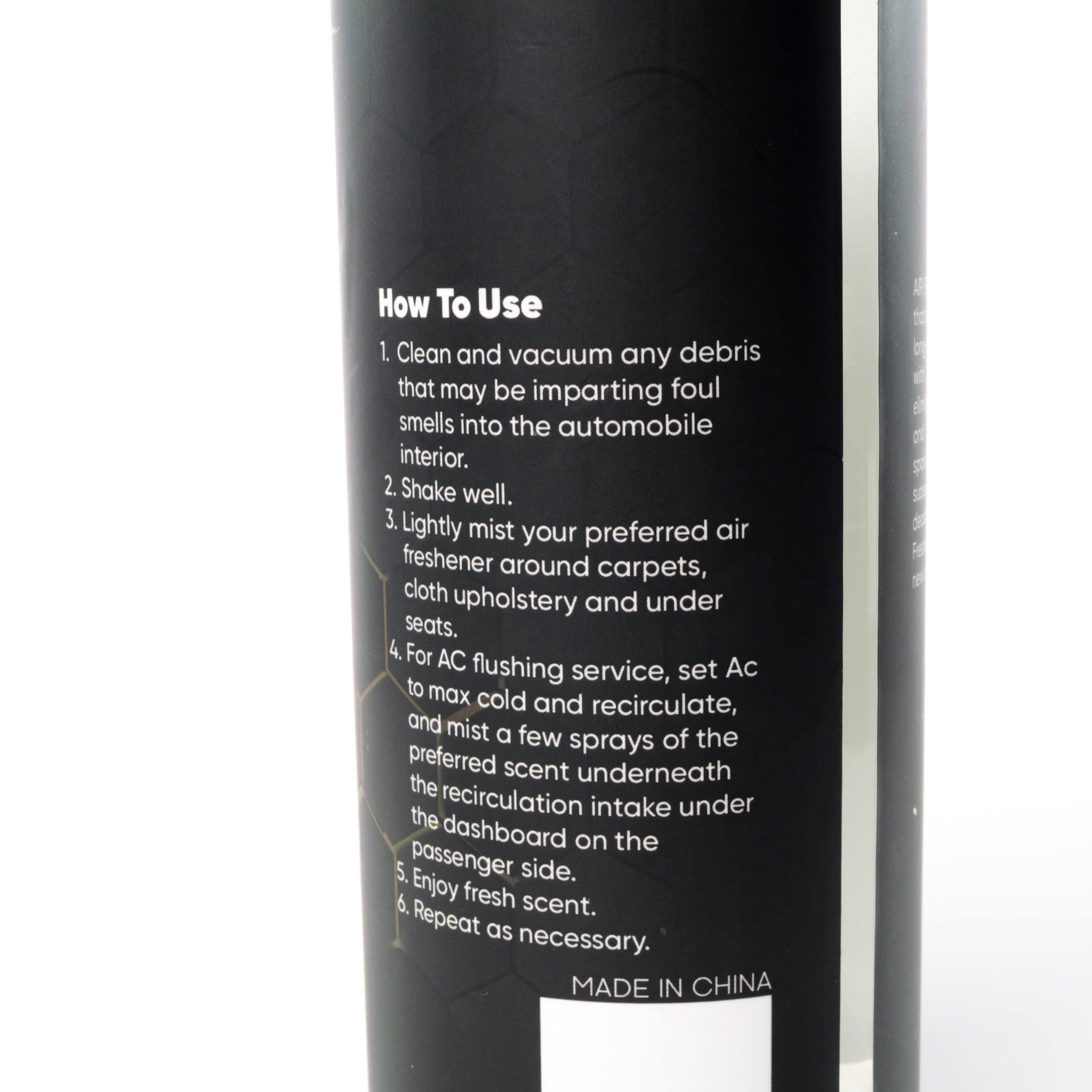 7WASH Air Freshener 500 ml Premium Auto Duft Flasche Vorderansicht