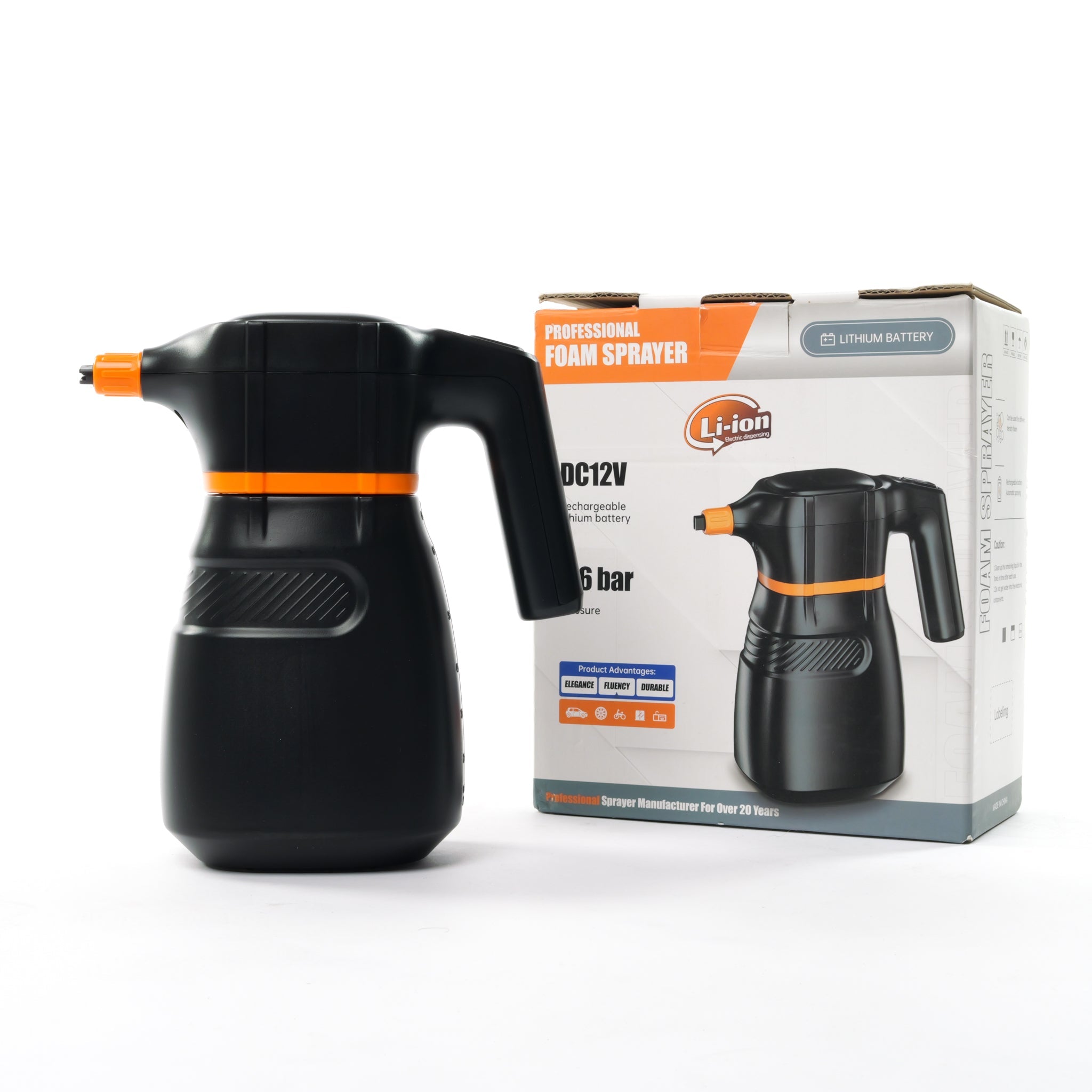 Cordless Foam Sprayer 12V – Electric Snow Foam Cannon & Pressure Sprayer 7WASH